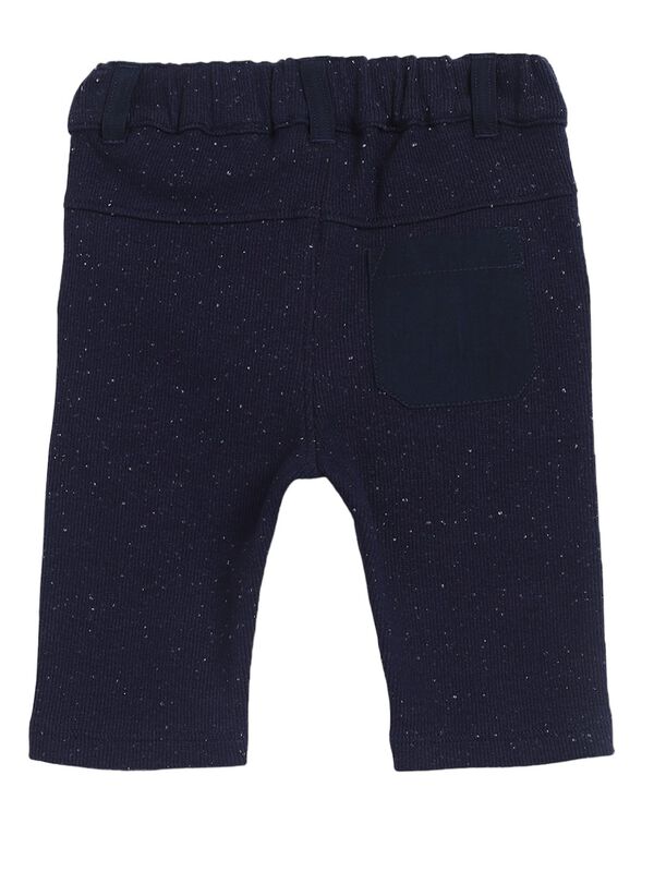 Boys Medium Blue Long Knitted Trouser image number 2
